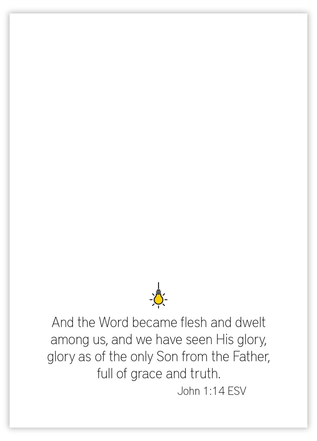 Full of grace & truth