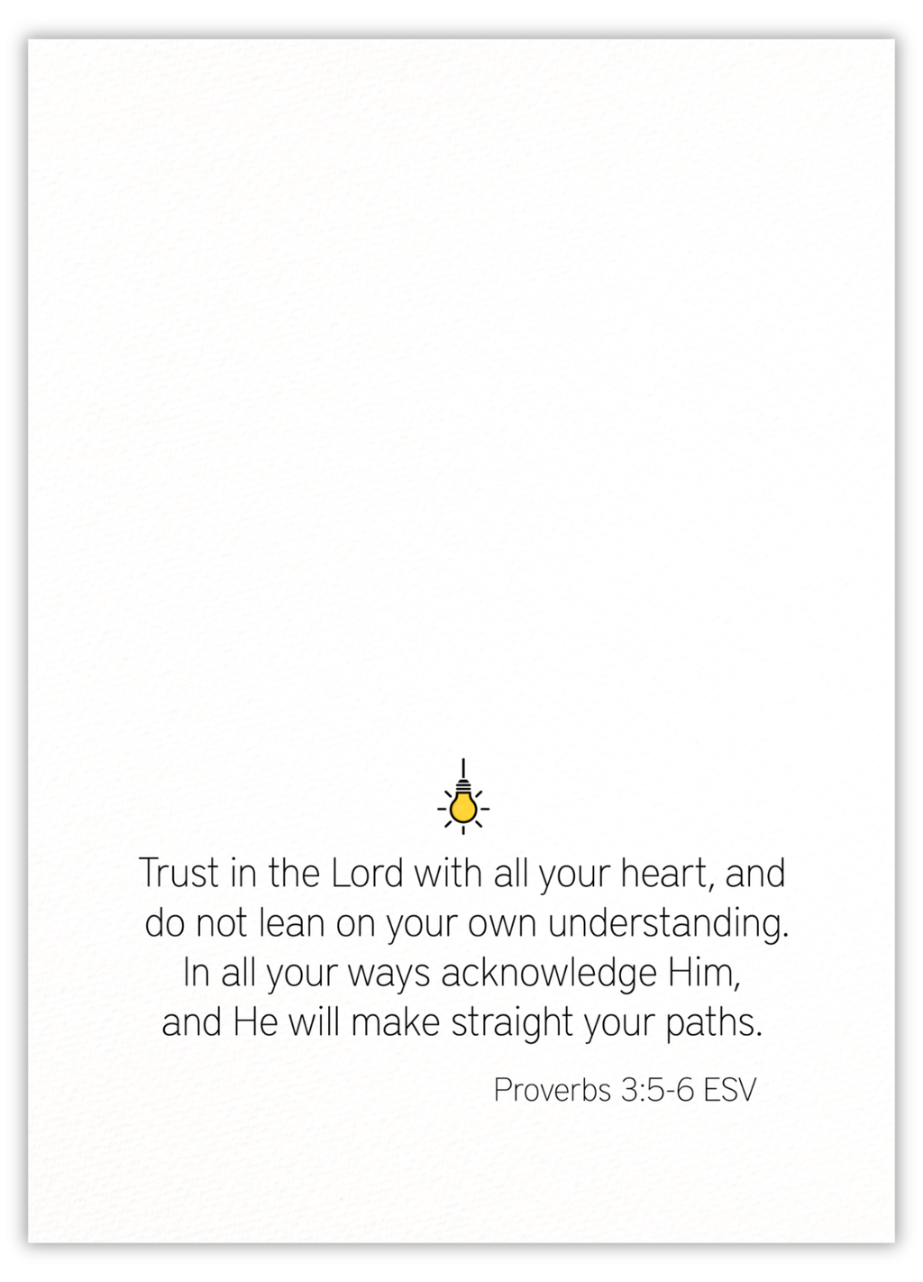 Do not worry, God is in control