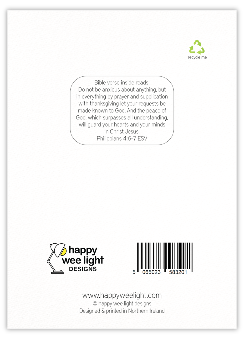 Do not be anxious, God goes before you