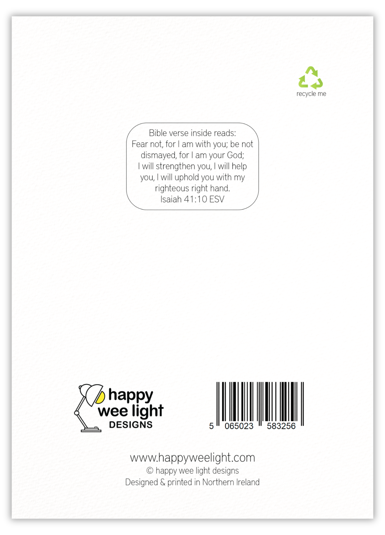 Do not be afraid, God is with you