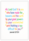 Jeremiah 32:17