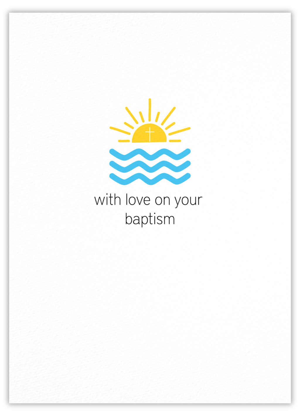 With love on your baptism (sun)