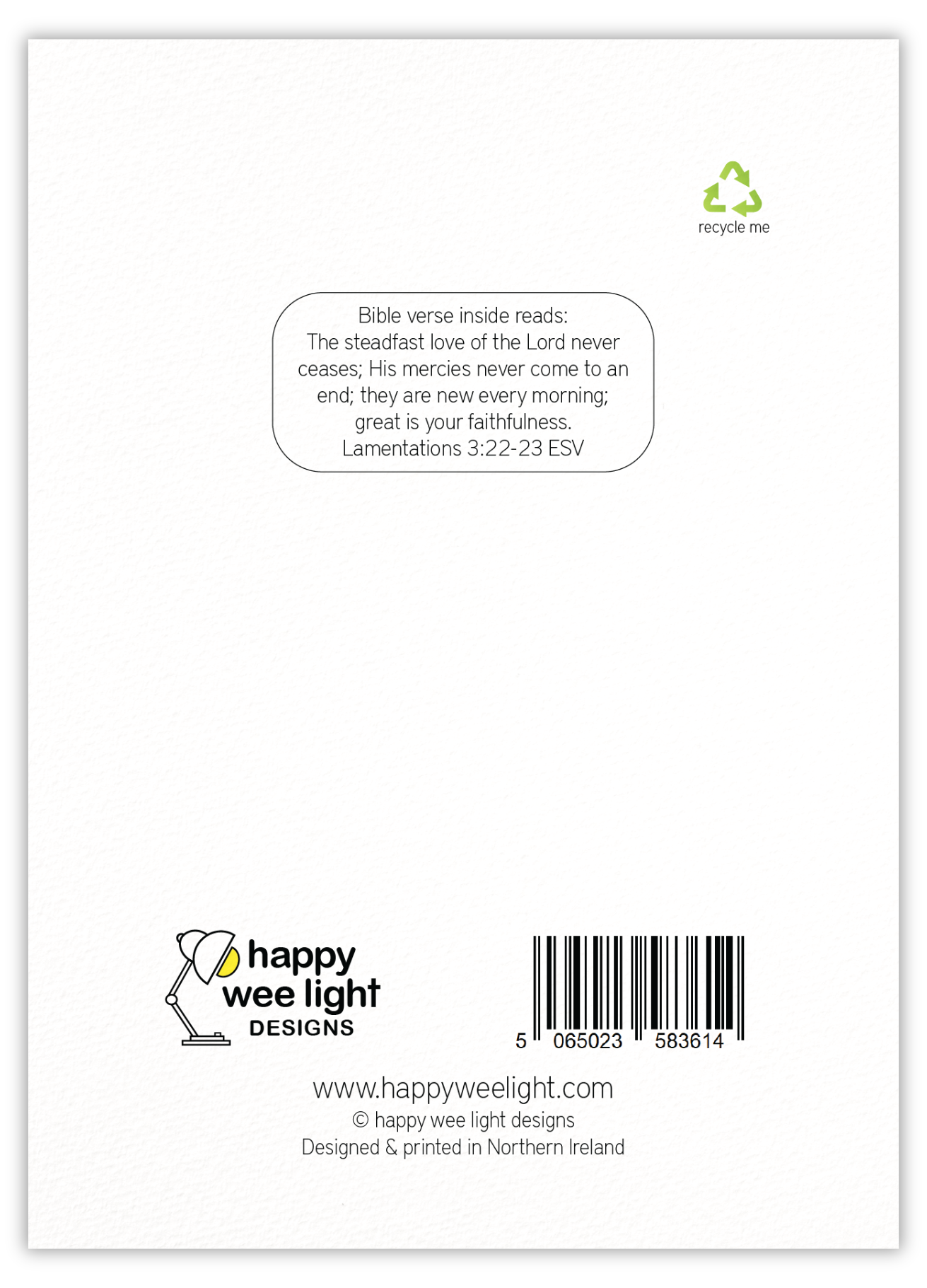 Happy birthday (flowers & stripe)