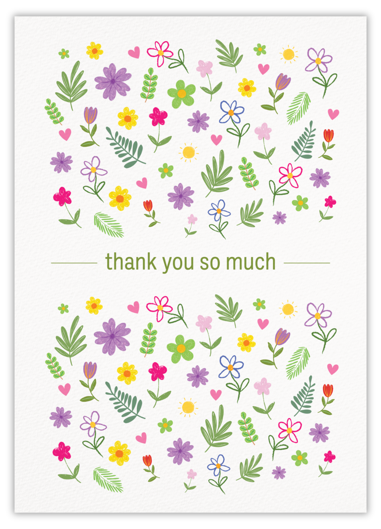 Thank you so much (white)