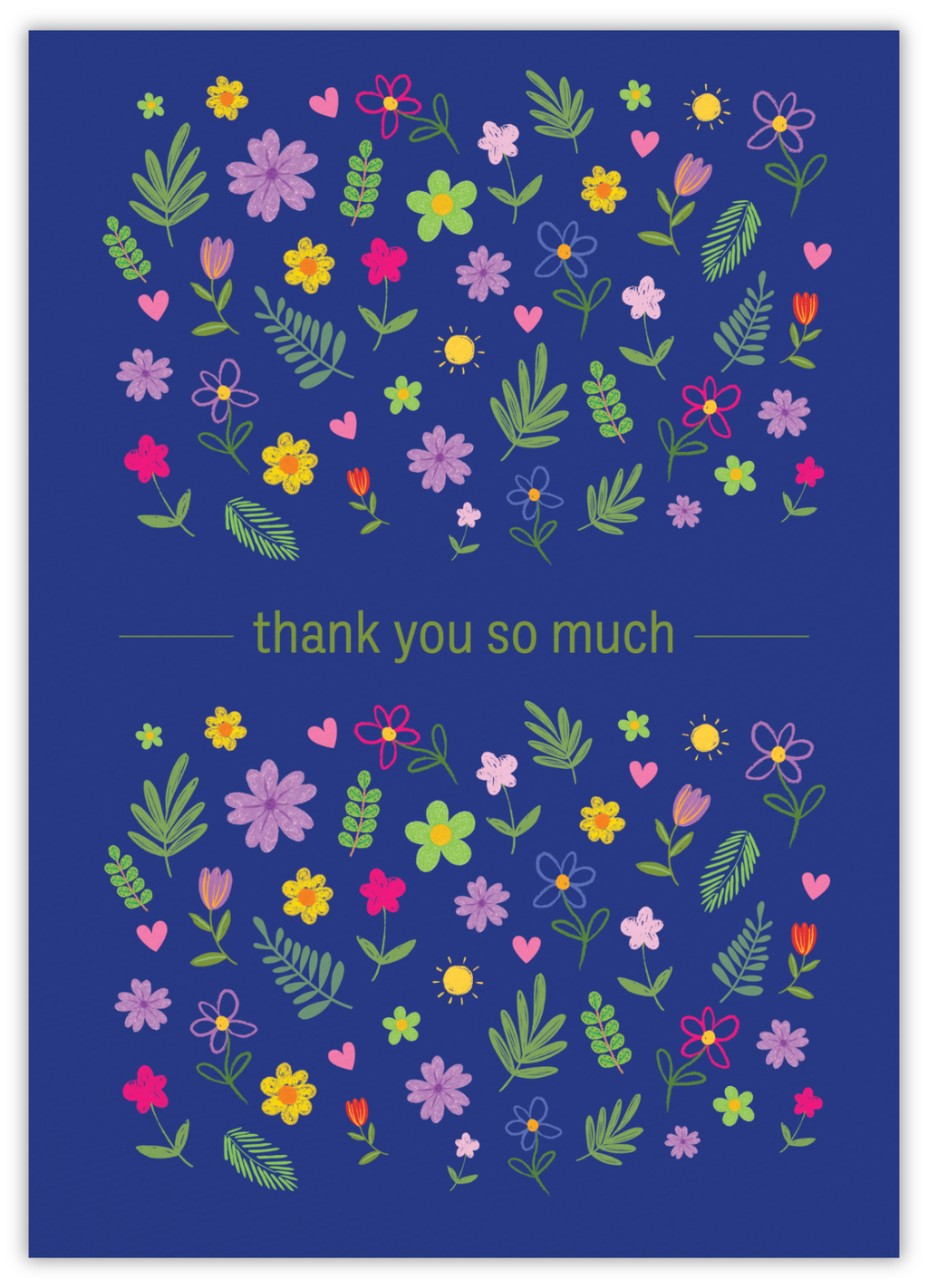 Thank you so much (navy)