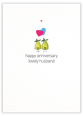 Happy anniversary husband (pears)