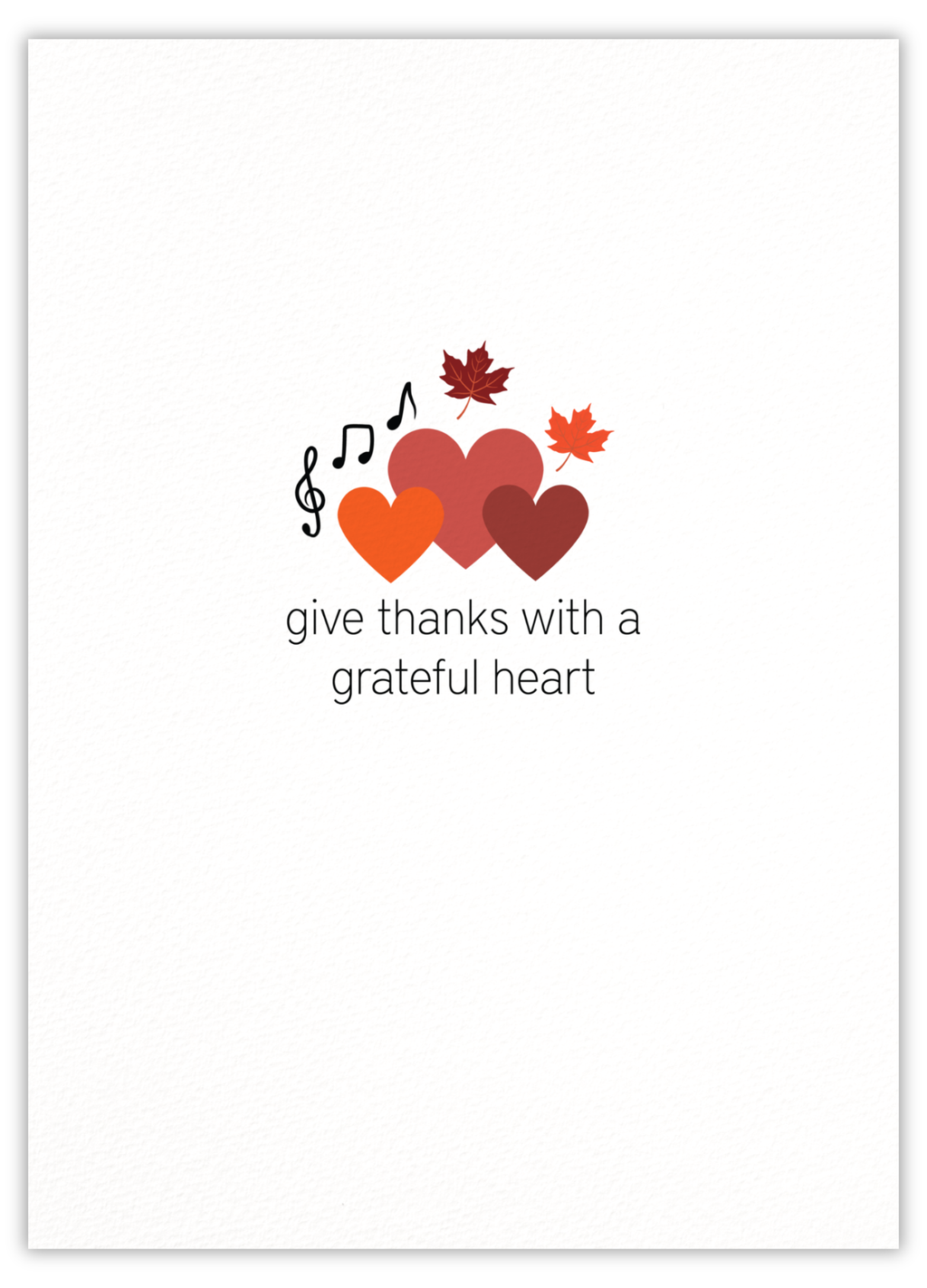 Give thanks with a grateful heart