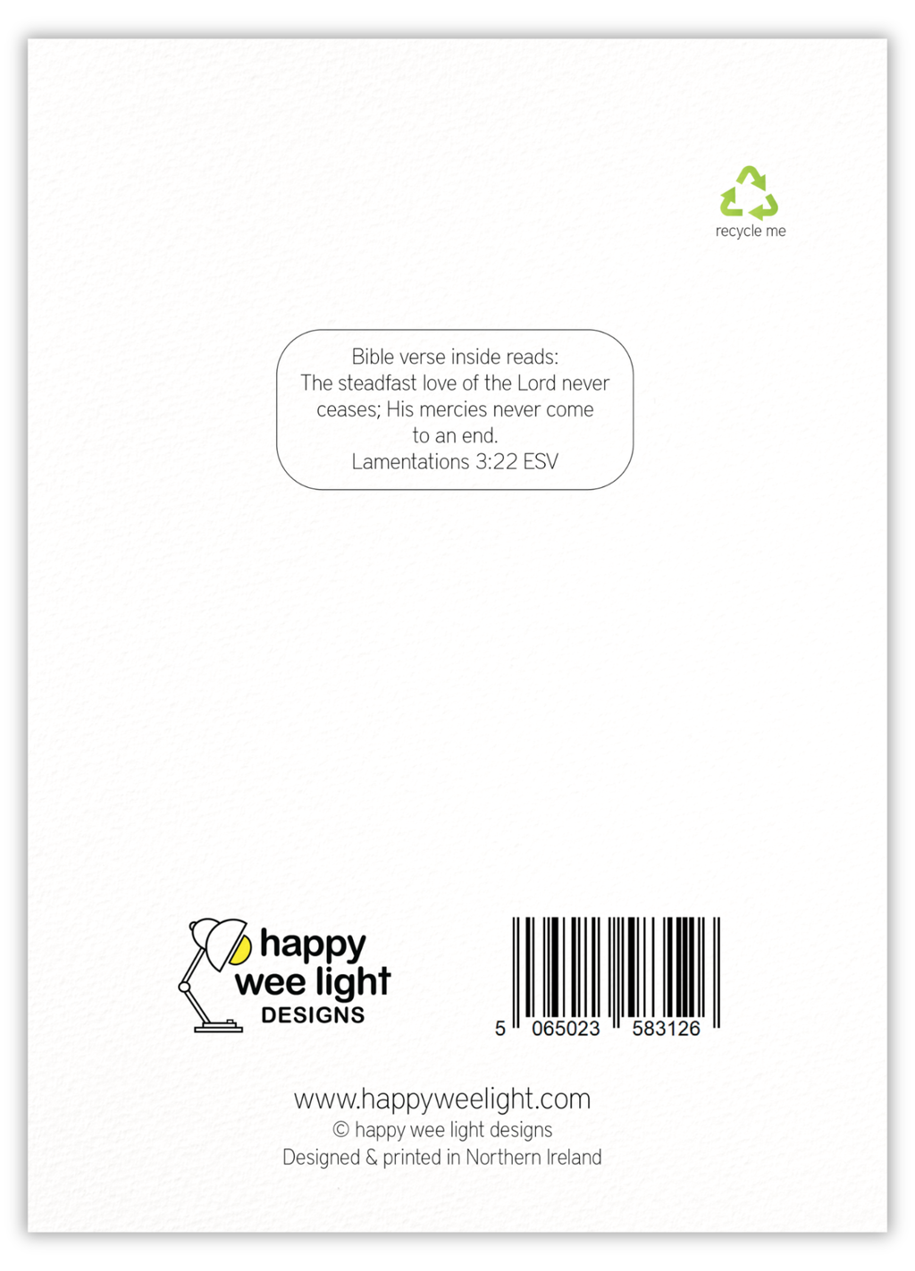 A wee card to celebrate your new home