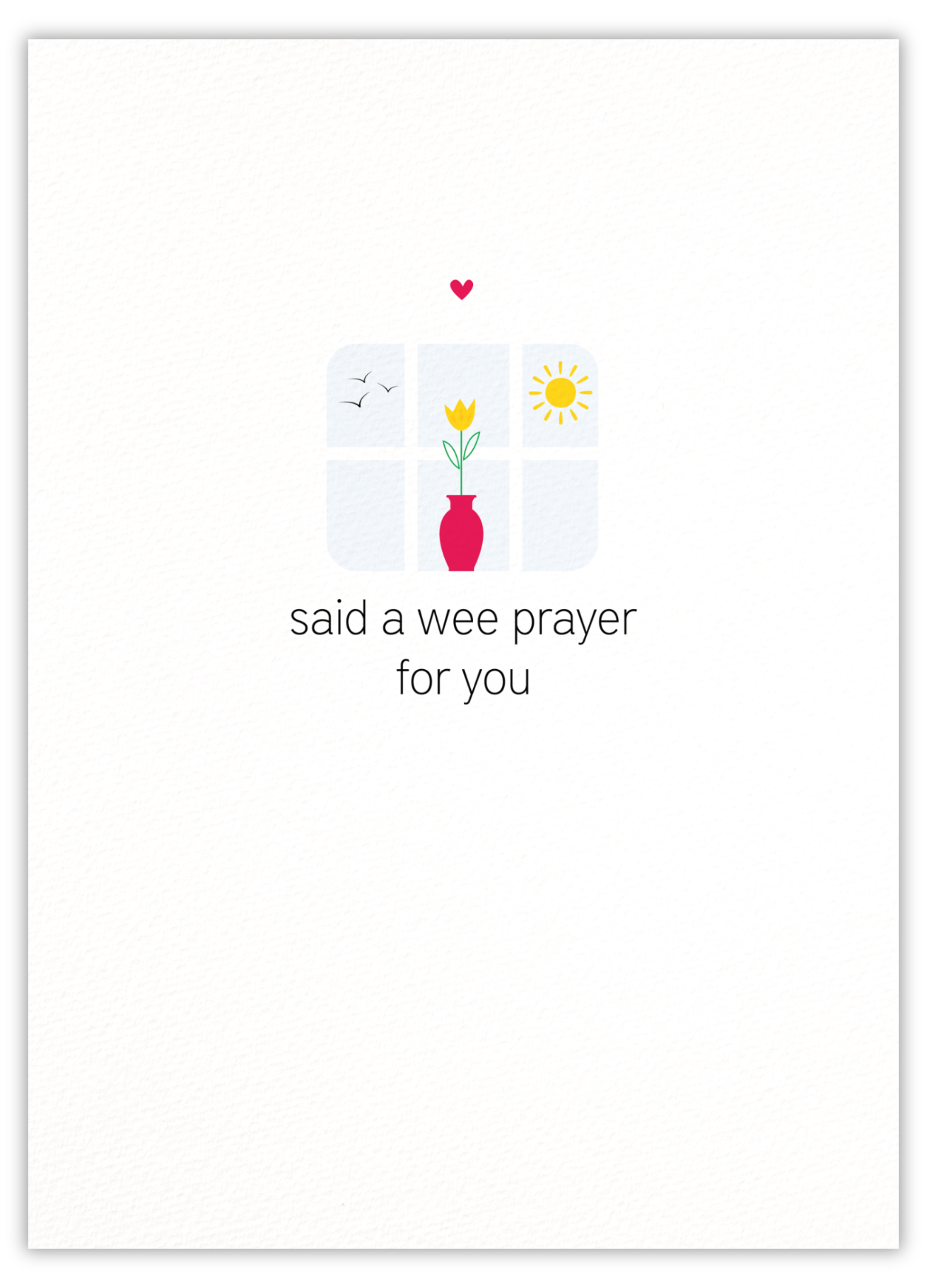 Said a wee prayer for you