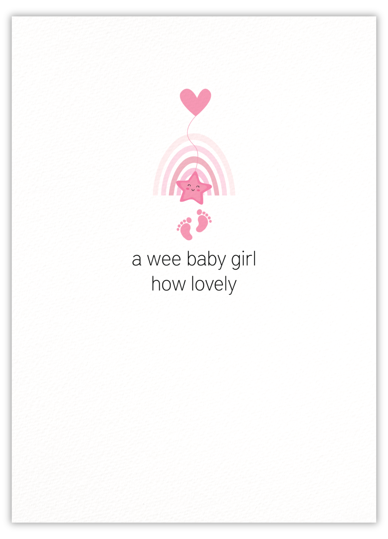 A wee baby girl how lovely