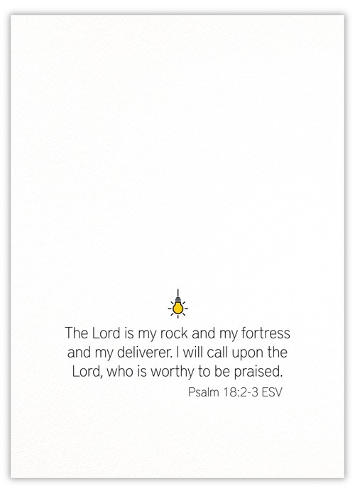 A wee card filled with love & prayers