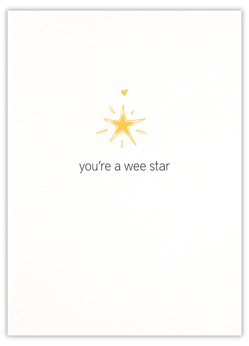 Full "wee" card range