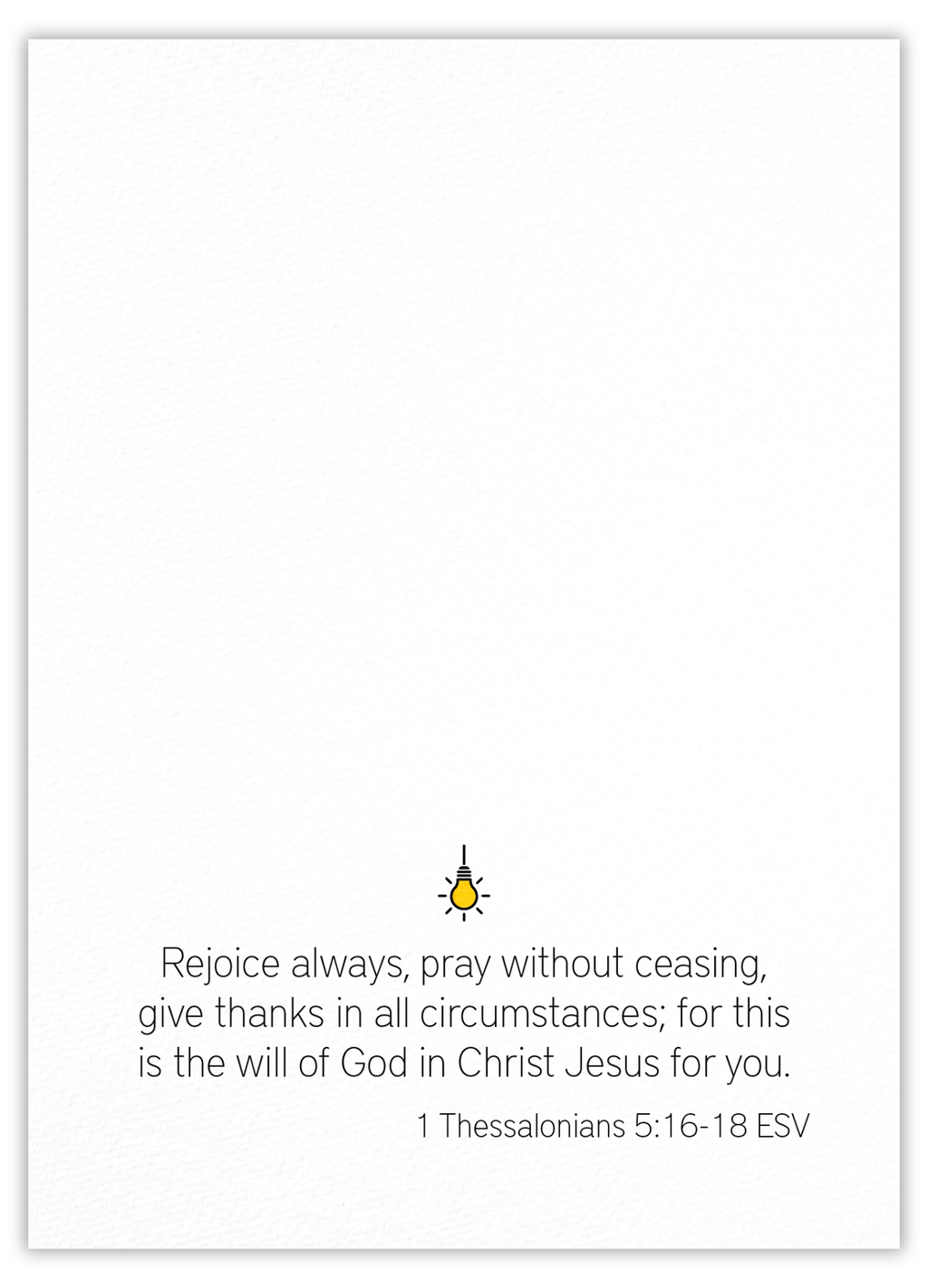 Just a wee card to say thank you