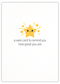 A wee card to remind you how great you are