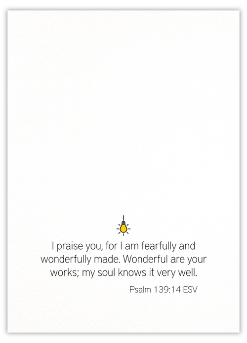 A wee card to remind you how great you are