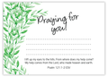 Praying for you - Leaves (x10)
