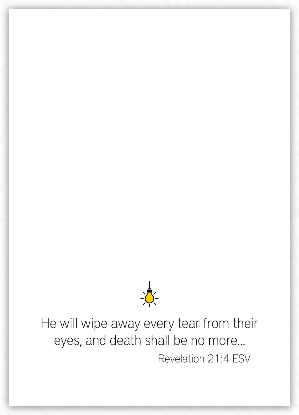 Thoughts & Prayers (large blue flowers)